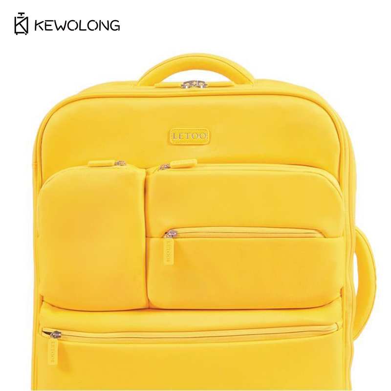 New Ultra Light Oxford Cloth C - Spinner Wheel Rolling Suitcase 20 Inch ulasan dan harga