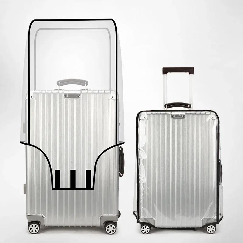 New 20-30inch Luggage Cover Tr - Luggage Protective Cover Transparent ulasan dan harga