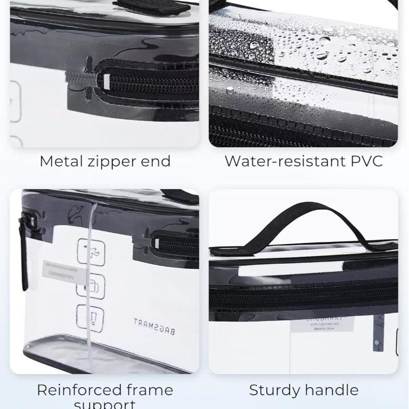 Clear Waterproof PVC Cosmetic  - Cosmetic Bags ulasan dan harga