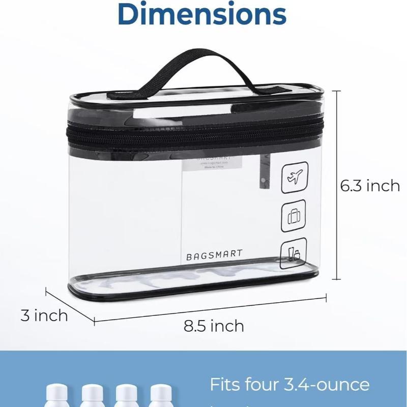 Clear Waterproof PVC Cosmetic  - Cosmetic Bags ulasan dan harga