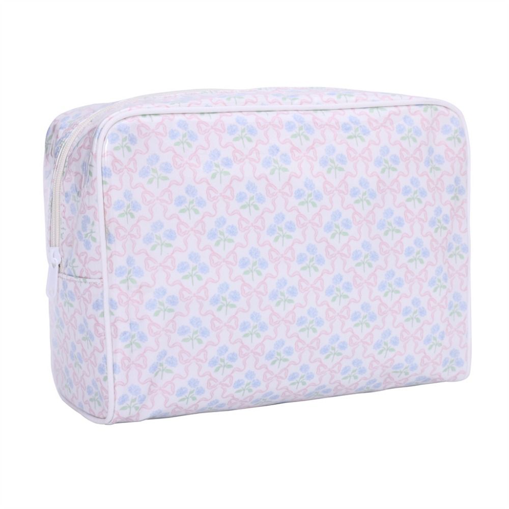 Polyester PVC Cosmetic Bag Dou - Cosmetic Bags ulasan dan harga