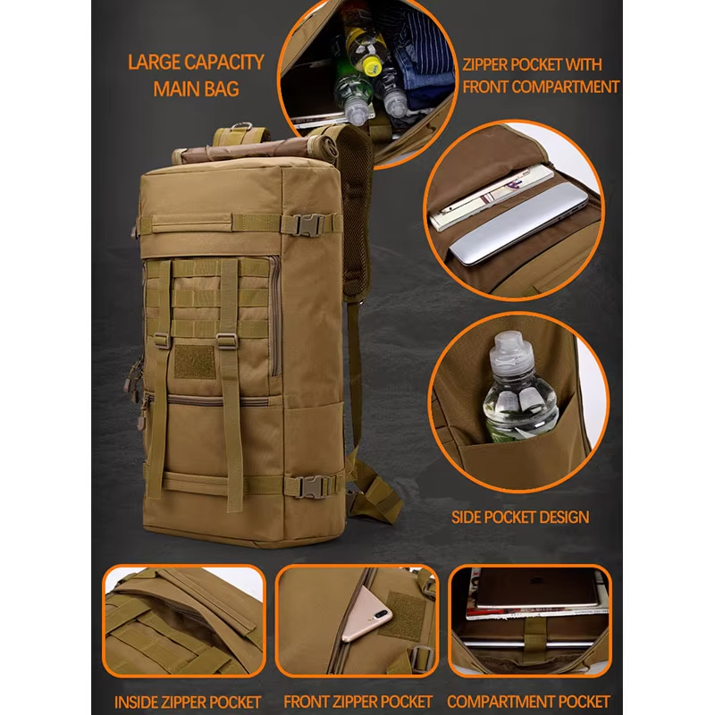 60L Travel Backpack Luggage Ba - Foldable Rolling Luggage Bag ulasan dan harga