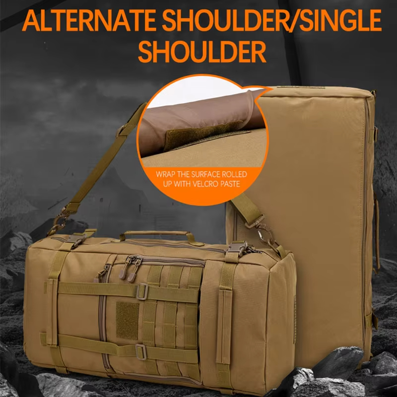 60L Travel Backpack Luggage Ba - Foldable Rolling Luggage Bag ulasan dan harga