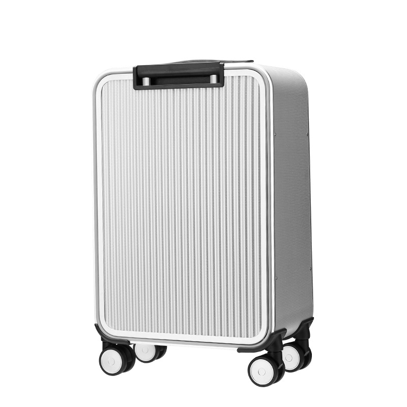 16/20/24 Inch 100% All Aluminu - Spinner Wheel Rolling Suitcase 20 Inch ulasan dan harga