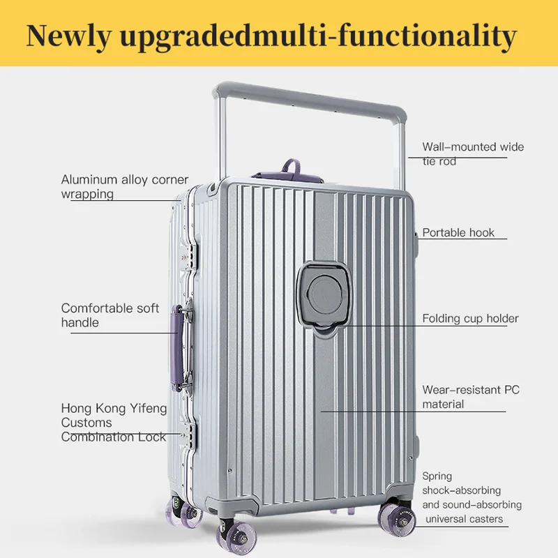 MIGEBAO 20 Inch Premium Luggag - Spinner Wheel Rolling Suitcase 20 Inch ulasan dan harga