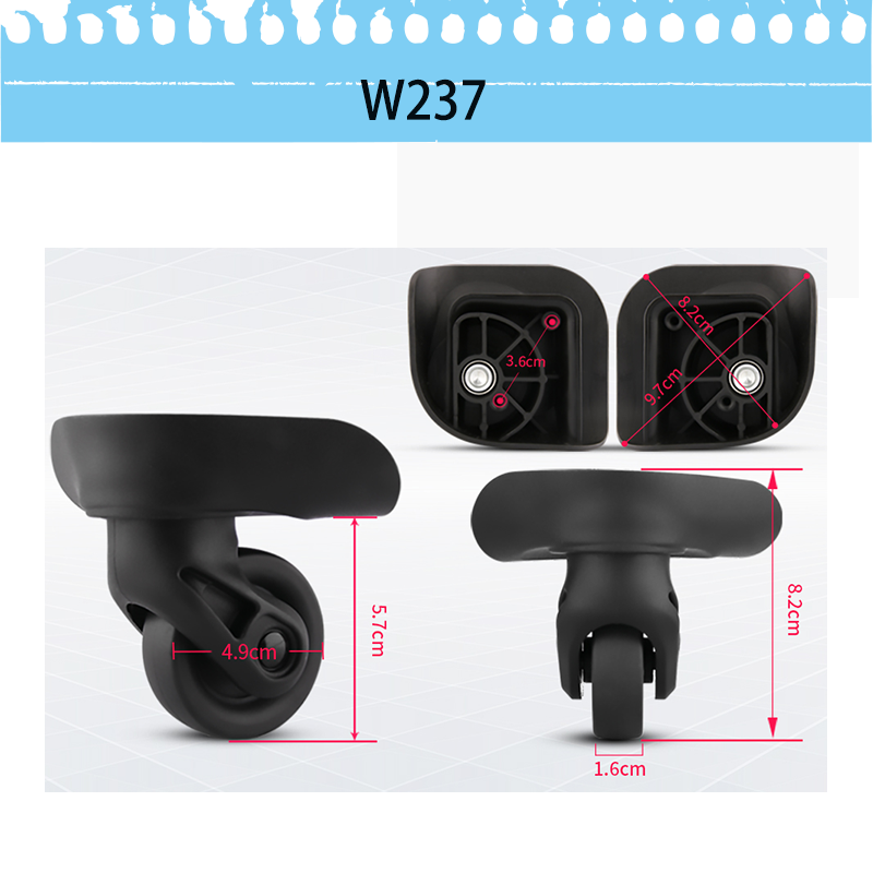 Suitable For American Touriste - Silent Replacement Luggage Wheels ulasan dan harga