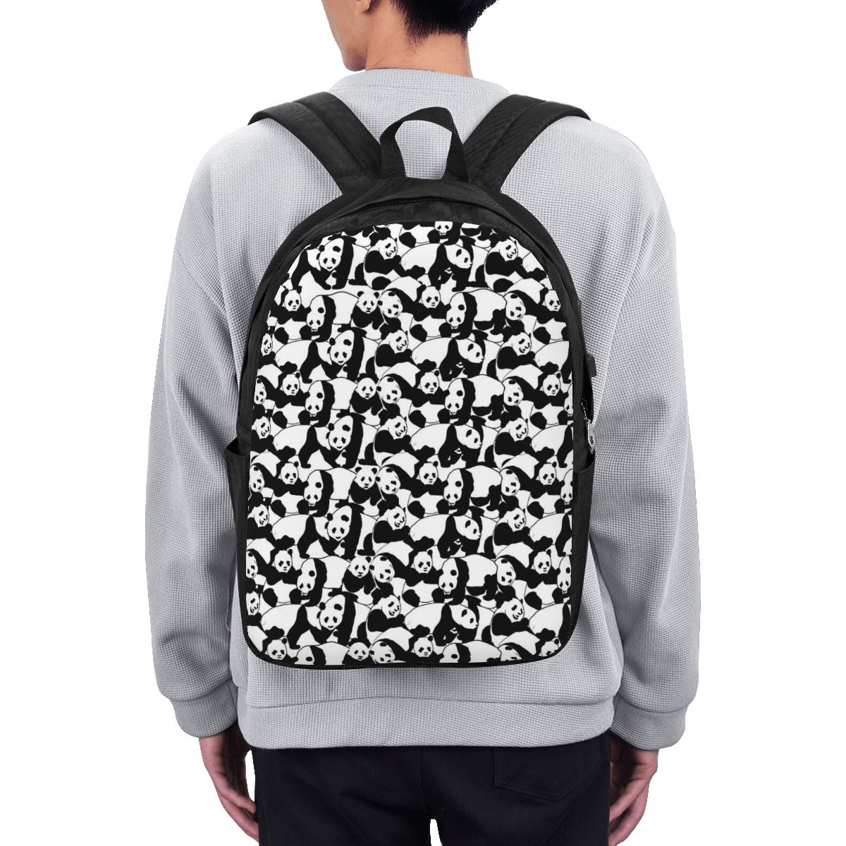 Panda Pattern Backpack Travel  - Backpacks ulasan dan harga