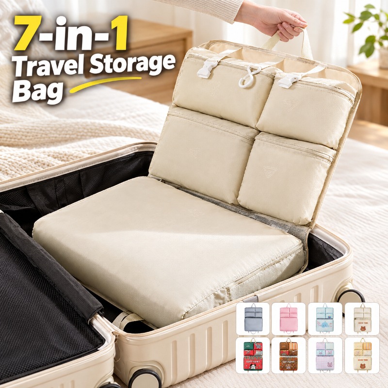 7-in-1 Travel Storage Bag, Por - Luggage ulasan dan harga