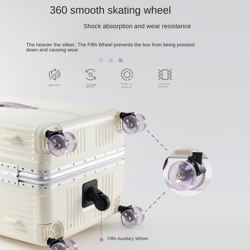 Wide Handle Rolling Suitcase A - Spinner Wheel Rolling Suitcase 20 Inch ulasan dan harga